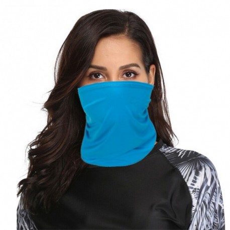 Kék - UK_ LT_ KQ_ IC- Bandana Anti UV belső szűrő lélegző arcvédő nyak pincér T