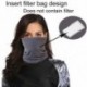 Heather Grey - UK_ LT_ KQ_ IC- Bandana Anti UV belső szűrő lélegző arcvédő nyak pincér T