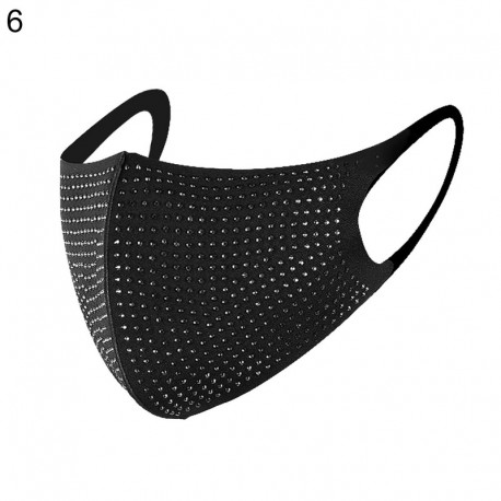 * 6 - UK_ Divat NŐI LÁNY TÖBBSZÍNES strasszkő arcfedél FESZTIVÁL PÁRT TÁMOGATÁSA cle