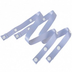 Lila - UK_ FM_ 2PCS Állítható nyakú zsinór zsinór arcburkolat meghosszabbító kötélleeresztõ Ea