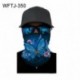 WFTJ-350 - UK_ Unisex Monkey Digital Print Anti UV nyakvédő Bandana arcvédő sál Új