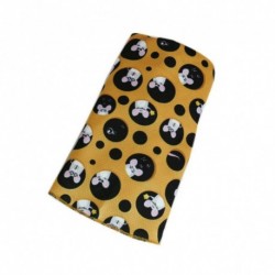 Khaki - UK_ IC- KM_ FP- Bandana Cute Print Unisex Anti-UV Arcvédő Kerékpáros Nyakpánt
