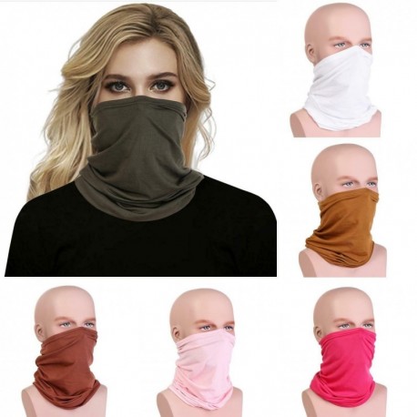 Tetszőleges szín - UK_ Cy_ Bandana 5db-os sportnyakú gaiter cső sál arcvédő fejpánt kerékpáros