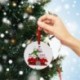 7 * - UK_ FE- Aranyos karácsonyfa Mikulás arcborító medál dísz karácsonyra dec