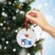 2 * - UK_ FE- Aranyos karácsonyfa Mikulás arcborító medál dísz karácsonyra dec