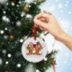 2 * - UK_ FE- Aranyos karácsonyfa Mikulás arcborító medál dísz karácsonyra dec
