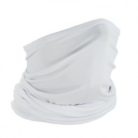 Fehér - Motoros kendő - Unisex