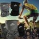 szürke - Nyak Gaiter Bandana fejpánt hűsítő arckendő fejhuzat Snood sálak