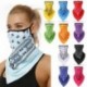 Fekete - Motorkerékpár kerékpár pillangó Bandana cső fej sál nyak póló arcvédő