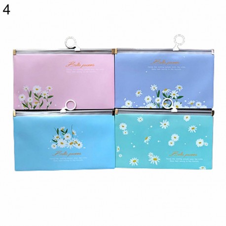 4 - 4db / szett hordozható újrafelhasználható dobozos arccsomagolás-szervező tároló cipzáras táska EXY