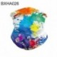 BXHA042 - LT_ FT- DI- Man Woman Digital Print Dust Proof Anti-Droplet Face Cover Headban Headban