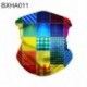 BXHA016 - LT_ FT- DI- Man Woman Digital Print Dust Proof Anti-Droplet Face Cover Headban Headban