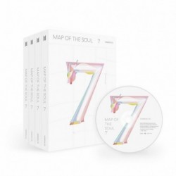 BTS - Map Of The Soul : 7 CD album - KPOP - BTS - Bangtan Boys - 3. verzió - Poszter nélkül