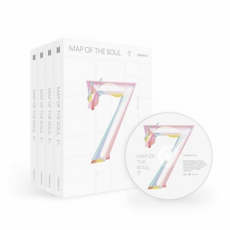 BTS - Map Of The Soul : 7 CD album - KPOP - BTS - Bangtan Boys - 2. verzió - Poszter nélkül