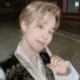 JIMIN fülbevaló - Kék színű kővel - KPOP - BTS - Bangtan Boys