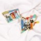 Színes - BTS csoportképes zománc kitűző - KPOP - BTS - Bangtan Boys