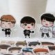 A286 - 26db-os BTS matrica szett - a banda tagok rajzolt formában - KPOP - BTS - Bangtan Boys