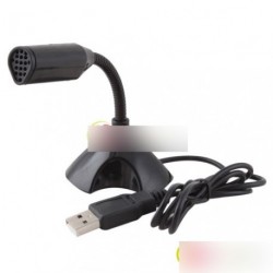 USB állvány Mini asztali Studio mikrofon