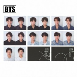 R verzió - 85 x 54mm-es 9db-os BTS fotó szett - LOMO kártya - KPOP - BTS - Bangtan Boys