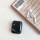 Fekete - Fülhallgató tok Airpods tokhoz Luxus márvány kemény fejhallgató védőtáska