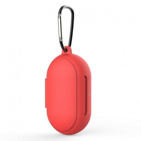 Piros - Samsung Galaxy Buds / Buds Plus fülhallgató védő szilikon tok borító tokhoz