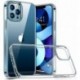 IPhone 12 Mini készülékhez - CRYSTAL CLEAR Ultra vékony puha TPU tok borítás iPhone 12/11 Pro Max Mini készülékhez