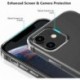 IPhone 12 Mini készülékhez - CRYSTAL CLEAR Ultra vékony puha TPU tok borítás iPhone 12/11 Pro Max Mini készülékhez