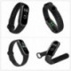 Bor vörös - Karkötő Xiaomi Mi Band 5 sportpántos órához szilikon csukló intelligens kiegészítők