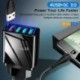 Amerikai csatlakozó (fehér) - USA / EU / Egyesült Királyság 4 portos QC3.0 gyors gyorstöltő USB hub fali töltő