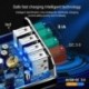 Amerikai csatlakozó (fehér) - USA / EU / Egyesült Királyság 4 portos QC3.0 gyors gyorstöltő USB hub fali töltő