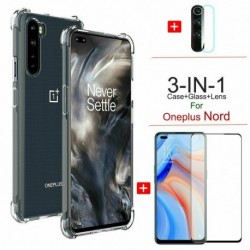 Kamera lencséje   Képernyővédő fólia ... - [2in1] OnePlus Nord 5G fényképezőgép objektív   3D teljes edzett üveg