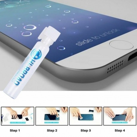 Nincs szín - 2 db / készlet Telefon NANO Tech folyékony képernyővédő ívelt edzett üveg fólia 3D