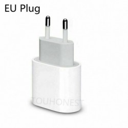 EU csatlakozó - 18W PD USB C adapter QC 4.0 3.0 gyors Type-C töltő Apple iPhone 11 Pro Max készülékhez