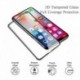 IPhone X 5.8 &quot -hoz - IPhone Xs Max XR fekete 3D ívelt teljes képernyős védő edzett üveghez