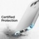 Frissítés a Samsung S9-hez - Samsung Galaxy S8 S9 Plus 8. megjegyzéshez ütésálló, ultra vékony TPU puha, átlátszó tok