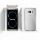 Frissítés a Samsung S9-hez - Samsung Galaxy S8 S9 Plus 8. megjegyzéshez ütésálló, ultra vékony TPU puha, átlátszó tok
