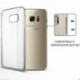Frissítés a Samsung S9-hez - Samsung Galaxy S8 S9 Plus 8. megjegyzéshez ütésálló, ultra vékony TPU puha, átlátszó tok