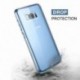 Samsung Galaxy S8-hoz - Samsung Galaxy S7 S8 S9 tokhoz Ultra tiszta átlátszó vékony szilikon gél borító