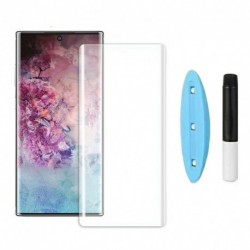 Samsung Galaxy Note 10 Plus - Samsung Galaxy Note 10 Plus 6D Full Glue UV edzett üveg kijelzővédő fólia