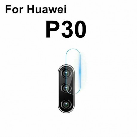 A Huawei P30-hoz - Huawei P30 P20 Lite Pro Mate 20 Lite Pro fényképezőgép lencsevédő üvegfólia AU