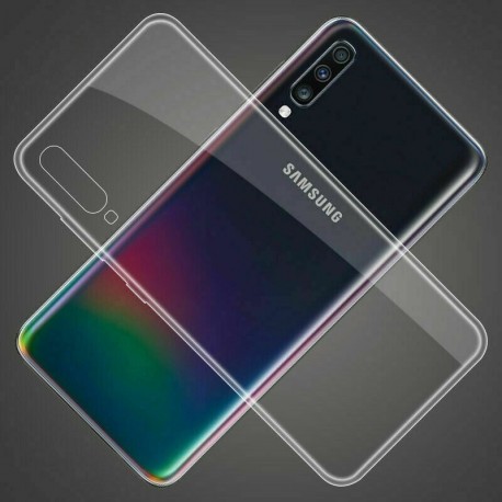 Samsung Galaxy A70-hez - Samsung A70 A50 A30 A40 M10 M20 M30 TPU hátlap szilikon átlátszó puha tok