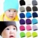 Sötét szürke - Baby Cap Beanie Boys Girls tipegő csecsemő gyermekek pamut puha aranyos unisex kalap
