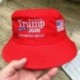Nincs szín - Trump elnök 2020 Tartsa Amerikát nagy hímzett US Hat baseball vödör sapkával