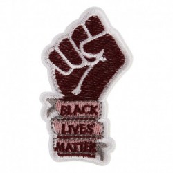 * 6 - A Black Lives Matter Hook & Loop Patch BLM faji egyenlőség tiltakozása miatt nem tudok lélegezni