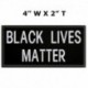 * 6 - A Black Lives Matter Hook & Loop Patch BLM faji egyenlőség tiltakozása miatt nem tudok lélegezni