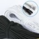 Schwarz runden-2 méter / 3 mm - 3 / 6mm Breit Elastisch zenekar 180m Gummiband Wäschegummi Kleidung Ersetzen NÃ¤hen