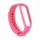 Rózsaszín - Xiaomi Mi Band 5 szilikon puha csuklópánt karkötő csere karszalaghoz UK
