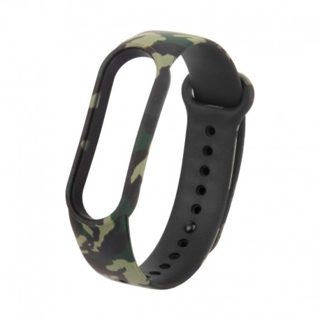 Többszínű 7 - Xiaomi Mi Band 5 szilikon puha csuklópánt karkötő csere karszalaghoz UK