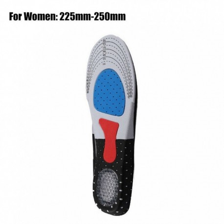 Nőknek: 225–250 mm - Az ortotikus ívtámasztó talpbetétek a Sport csökkenti a fájdalomgátló cipő ütéselnyelő