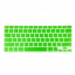 Zöld - Puha szilikon billentyűzet borító védőbőr MacBook Pro Air 13 15 17 retinához